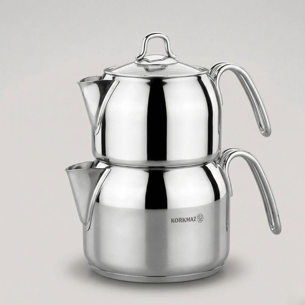 Korkma-Perla-Mega-Çaydanlık-Takımı-3.2-lt-A029 Korkma-Perla-Mega-Çaydanlık-Takımı-3.2-lt-A029