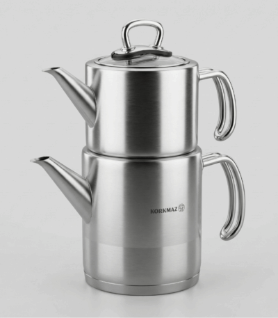 Korkmaz-Proline-Caydanlık-Takımı-A274-3.1-Litre-Paslanmaz-Celik