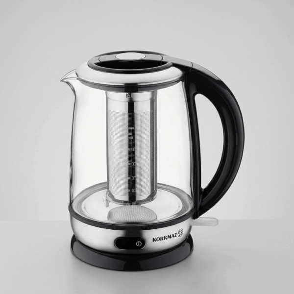 Korkmaz-Vetrina-Elektrikli-Su-Isıtıcı-Kettle