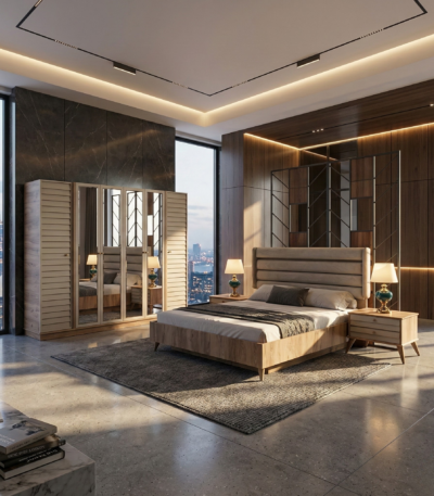 loft-yatak-odası