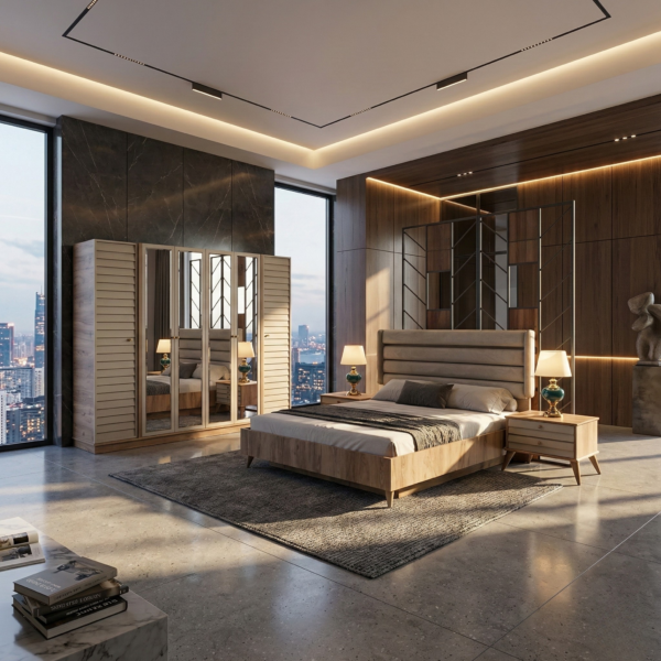 loft-yatak-odası